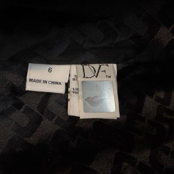 Diane von Furstenberg Wool Blend Wrap Coat Size 6 - Picture 6 of 9